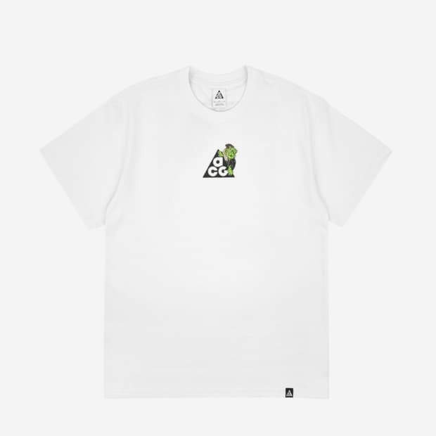 나이키 ACG 아이슬란드 맵 반팔 티셔츠 서밋 화이트 - US/EU XL