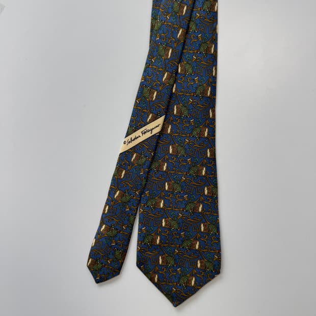 페레가모(Ferragamo) 명품 정품 넥타이