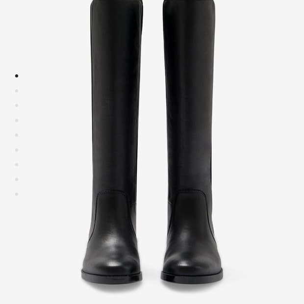 쿠에른 프라하 10 롱부츠 블랙 250