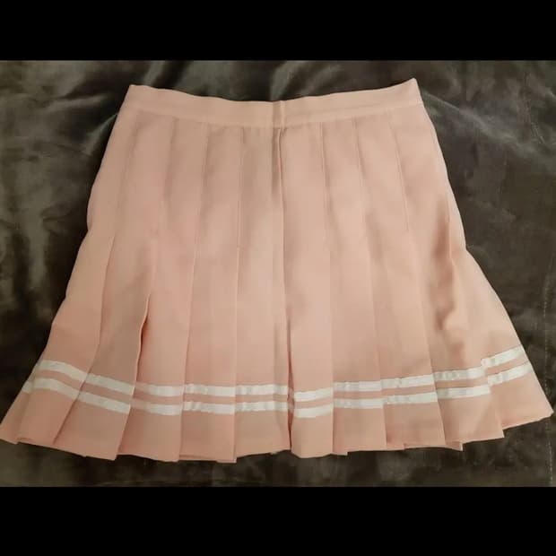 빈티지 딸기우유 테니스 스커트