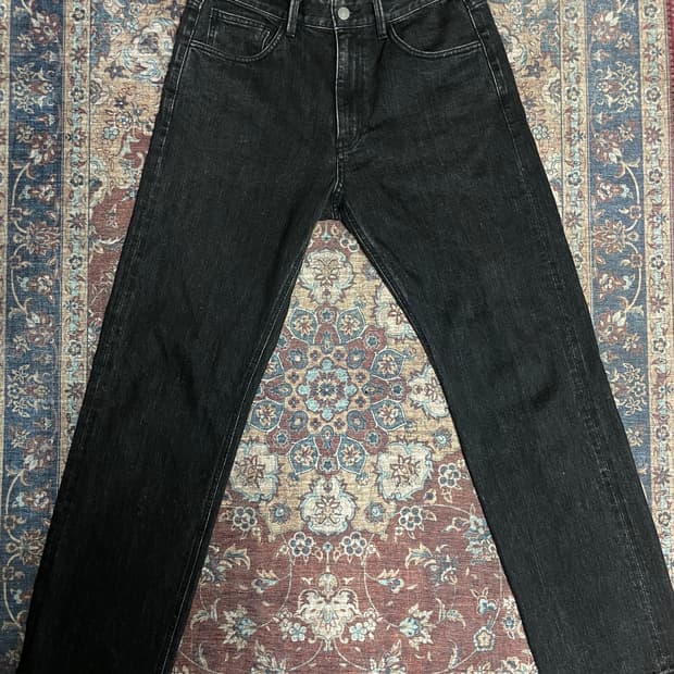 드레 프로젝트 G denim 블랙 셀비지