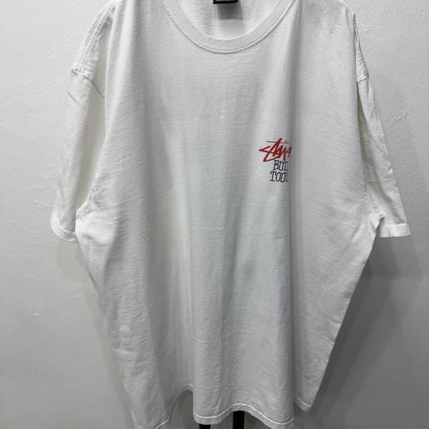 정품) 스투시 반팔 티셔츠 XL