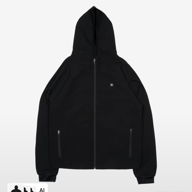 더콜디스트모먼트 후드집업 바람막이