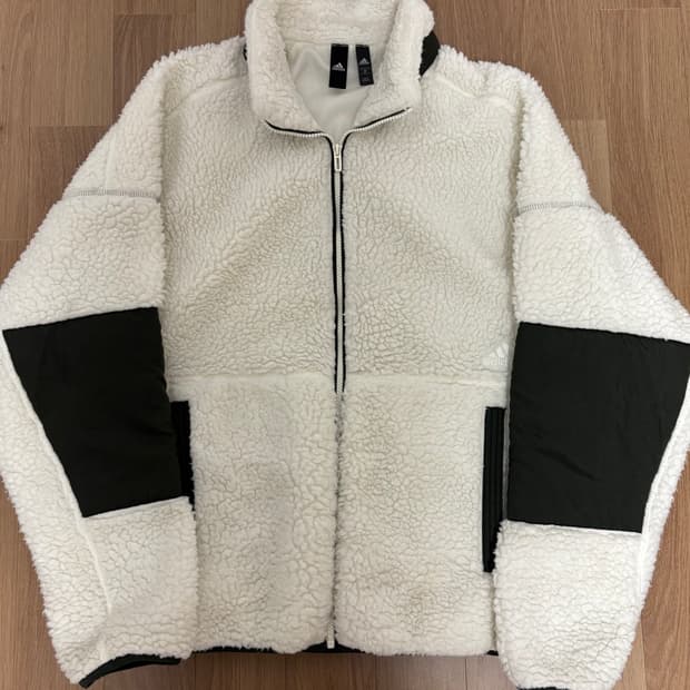 아디다스 아디 빈티지 뽀글이 후리스 플리스 점퍼 자켓