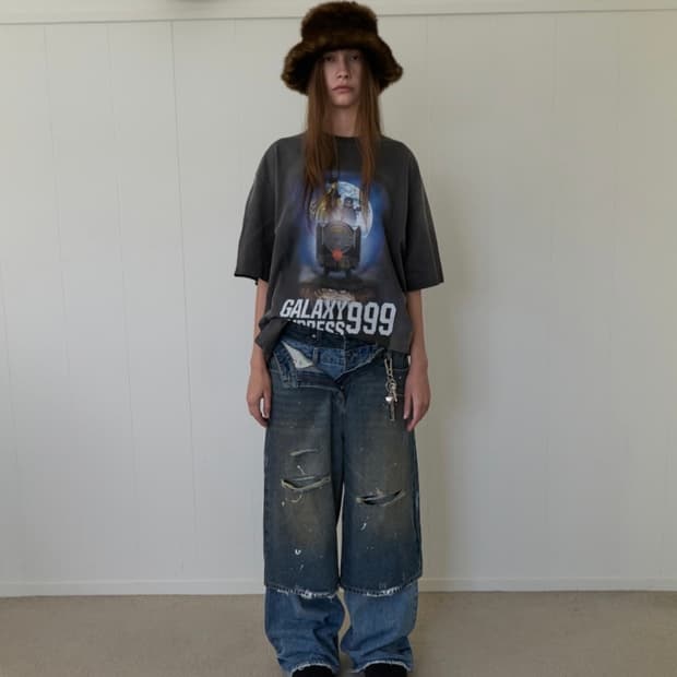 엘씨디씨 티엠 GALAXY EXPRESS 999 OVERSIZED T