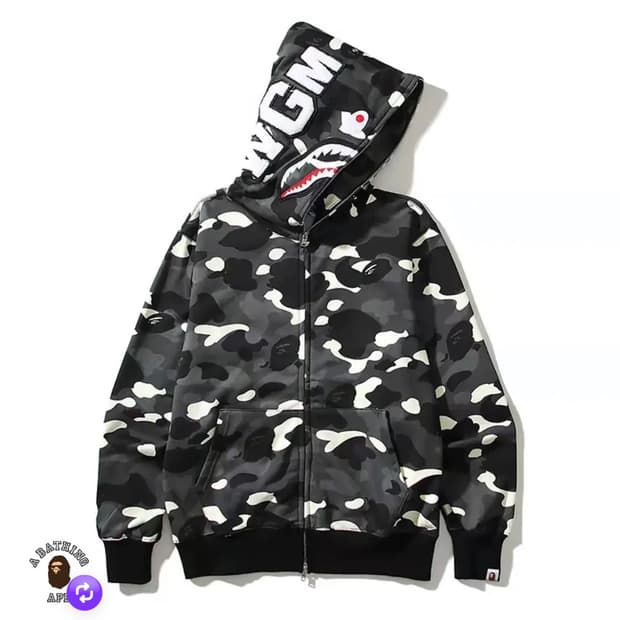 베이프 샤크후드 흑계 xl 새상품