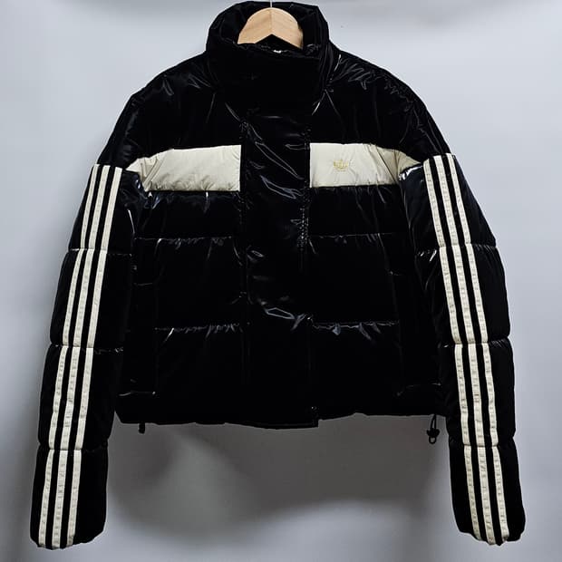 아디다스 오리지널 시크 푸퍼 숏패딩 M