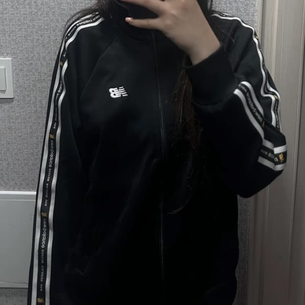 뉴발란스 저지 블랙 트랙클럽 100 L