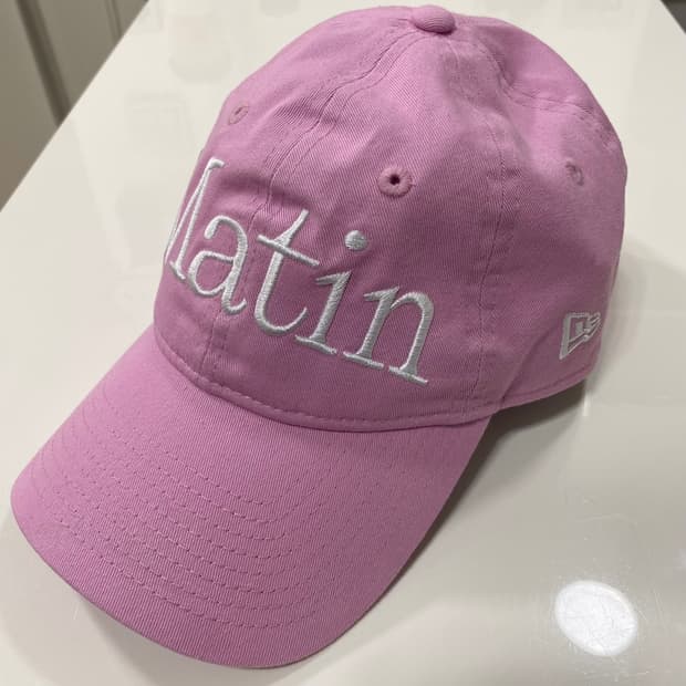 마뗑킴 뉴에라 볼캡 핑크