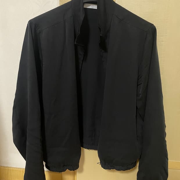 Les 큐프라 집업 블랙 2