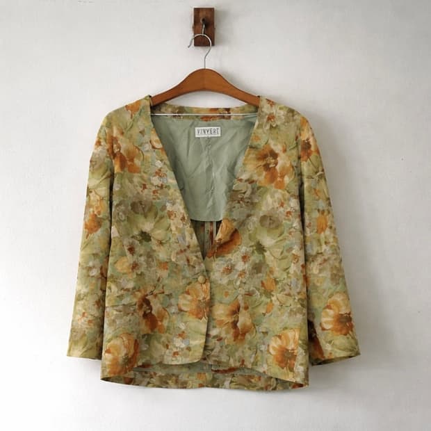 Flower morigirl jacket