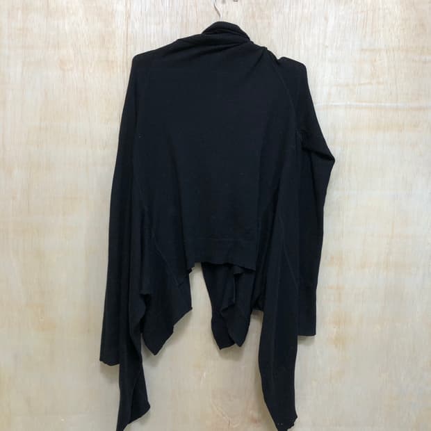 [직수입] 빈티지 니트 가디건 블랙