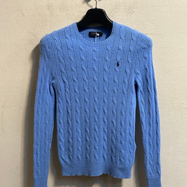폴로 랄프로렌 케이블 니트 스웨터