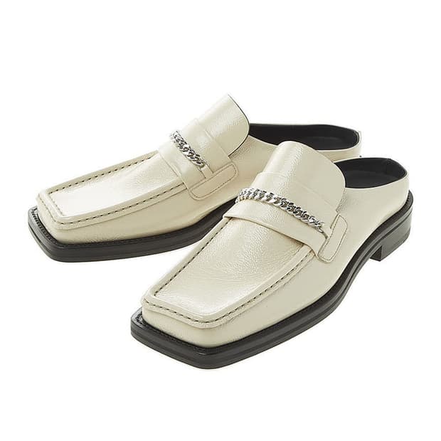 Martine Rose Square Toe Mule