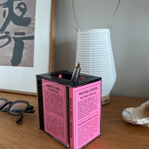 Vintage Cassette Desk Object