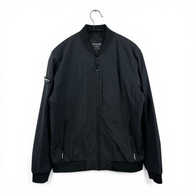 (90) 디스커버리 나일론 블루종 자켓 블랙