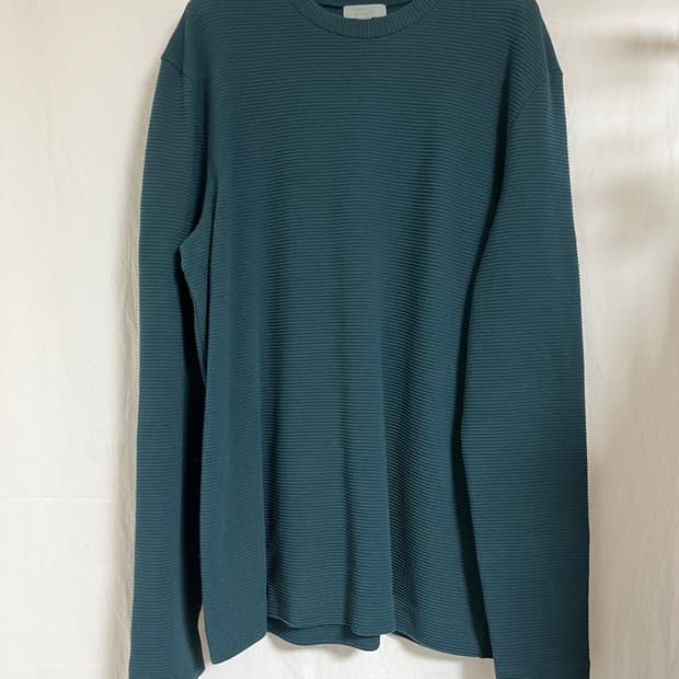 cos 코스 플리츠 스웻셔츠 라지