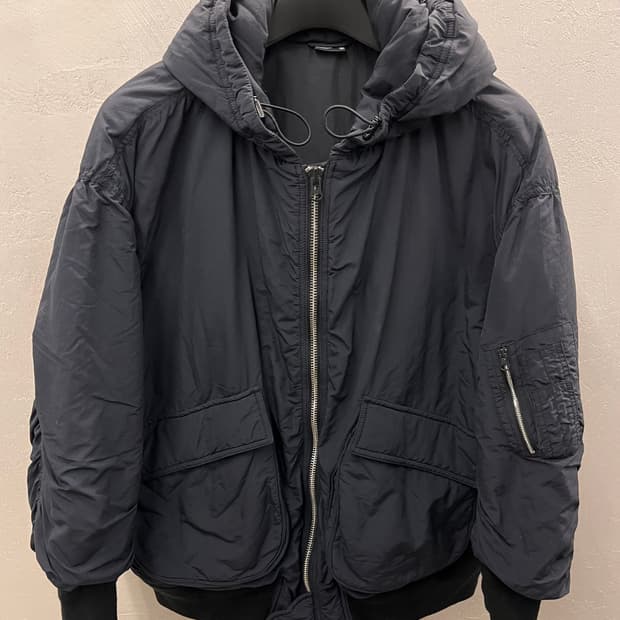 비이커 후드 패딩 점퍼