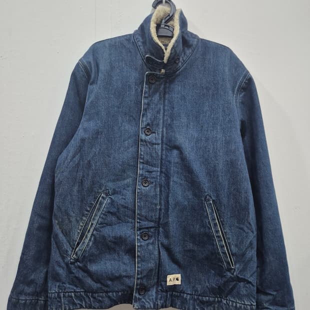 A.P.CxCarhartt WIP 13fw 데님덱자켓 남성 100사이즈