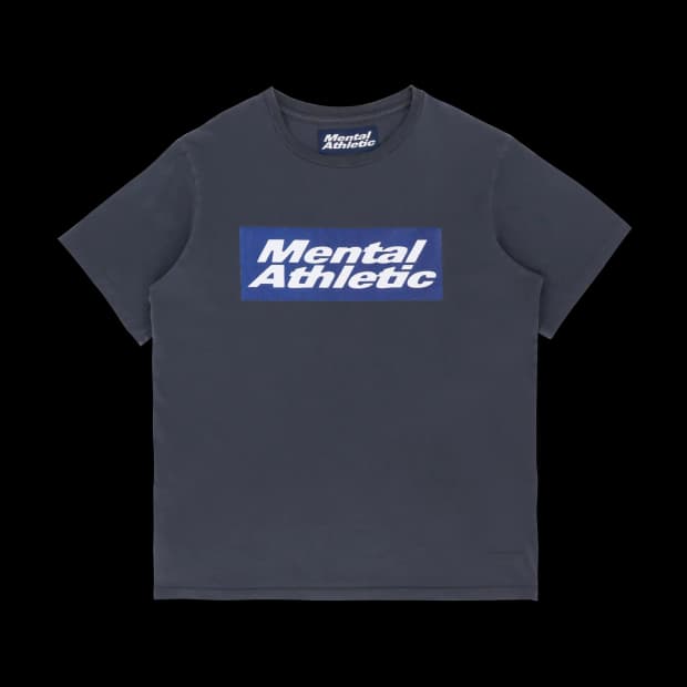 mental athletic 로고티 블랙