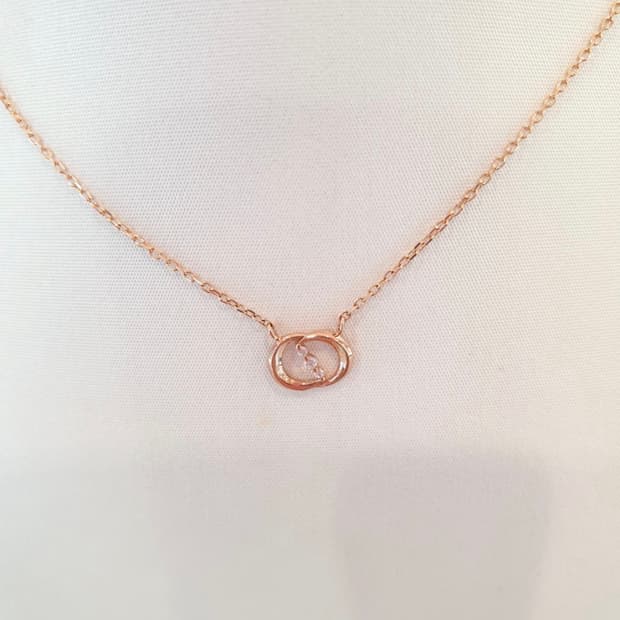 스톤헨지 14k DAL 목걸이+귀걸이 세트