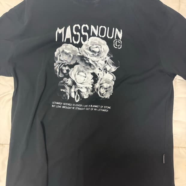 매스노운 반팔 Xl