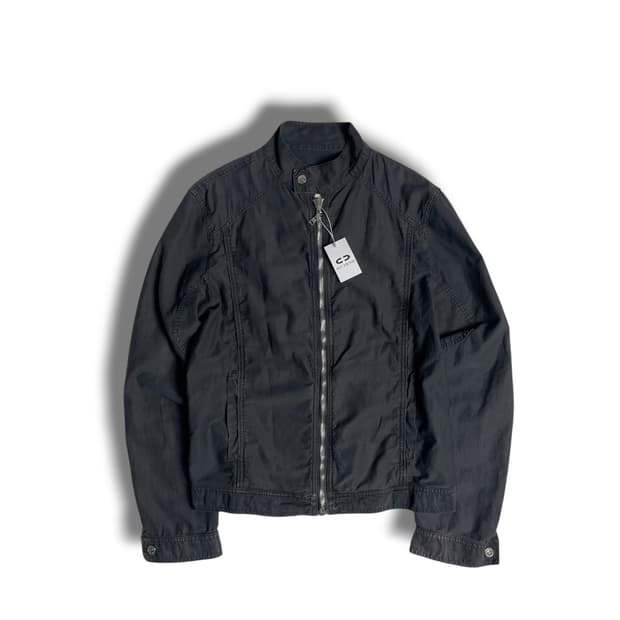 Versace 코튼 싱글 라이더 자켓