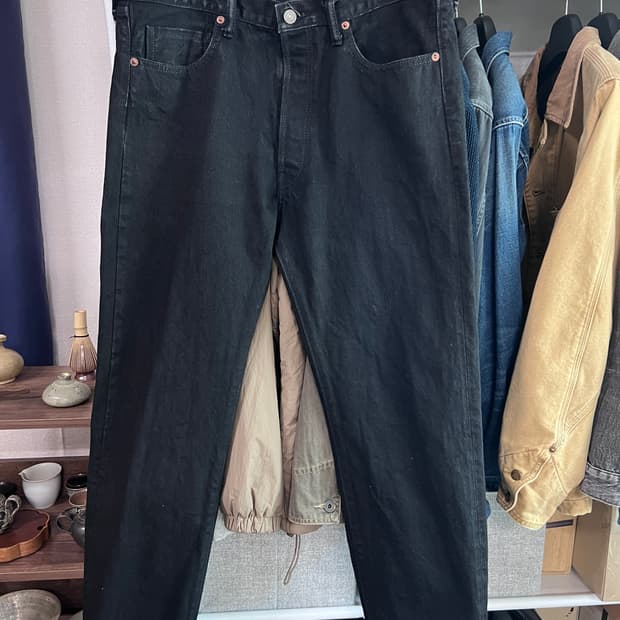 조맥코이 블랙 데님 33(31-32) / 리얼맥코이 996bk