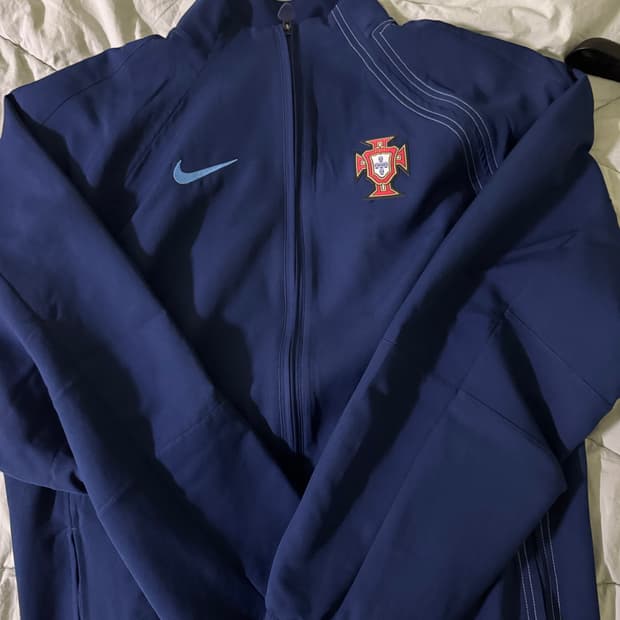 나이키 포르투갈 2004 레트로사커 레플리카 트랙 자켓 L