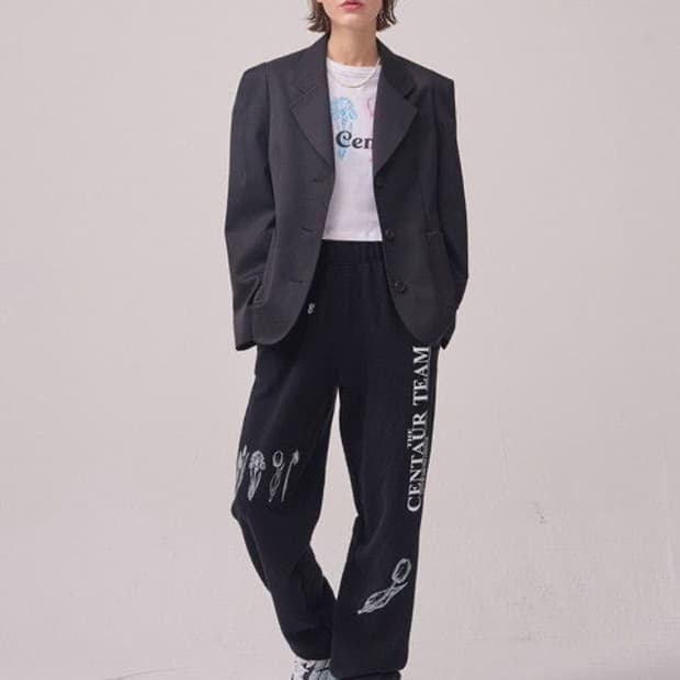 오버핏 블레이저 자켓