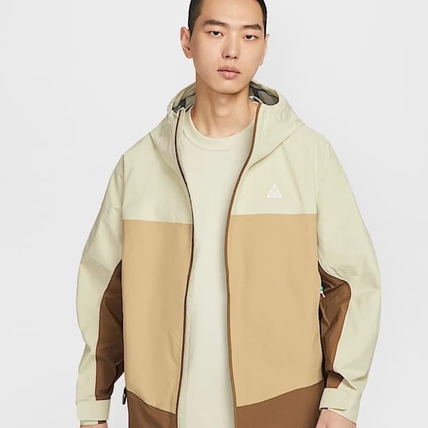 (L) 정가31 나이키 ACG 모르포 바람막이 베이지 새상품