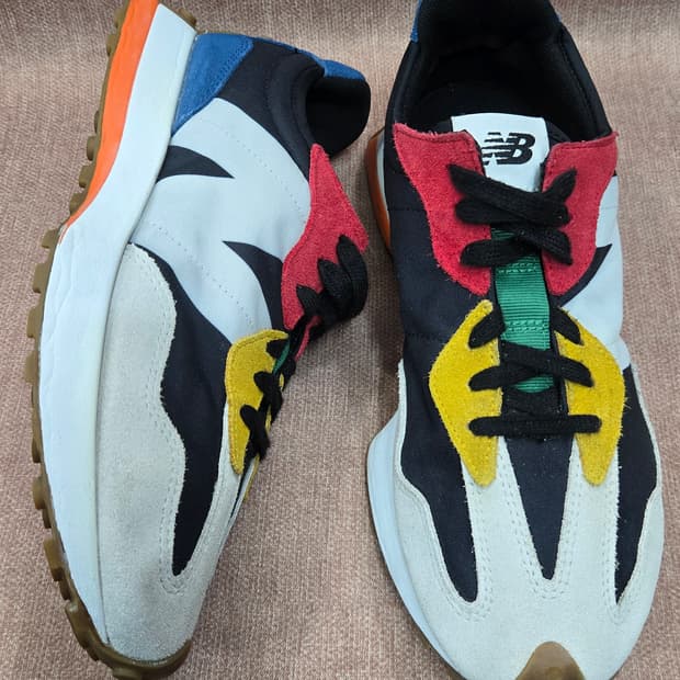 뉴발란스 280mm-  327 어센틱 멀티 컬러 남성 스니커즈 운동화