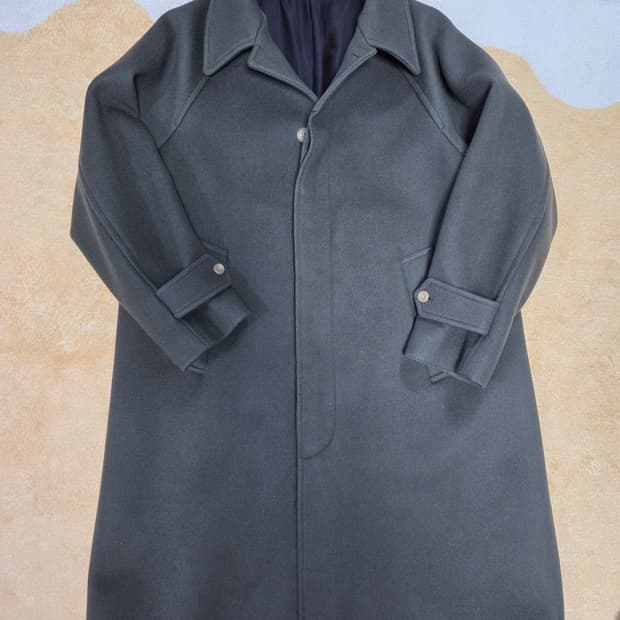 브라운야드 발마칸 코트 올리브그레이 3사이즈