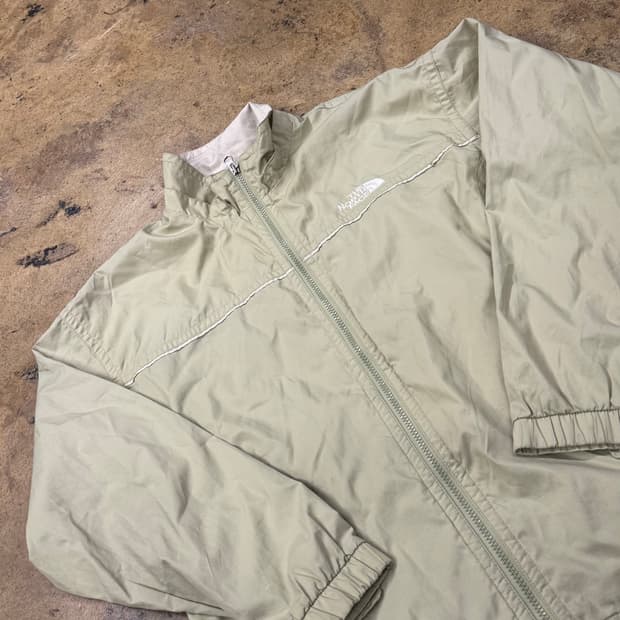 [정품/90] 노스페이스 바람막이 자켓 카키 b14