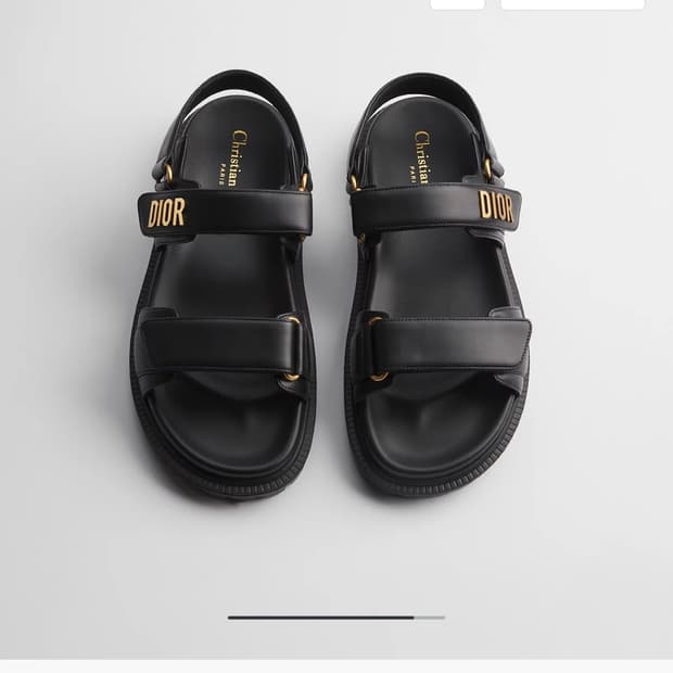 디올 액트 샌들 (36)