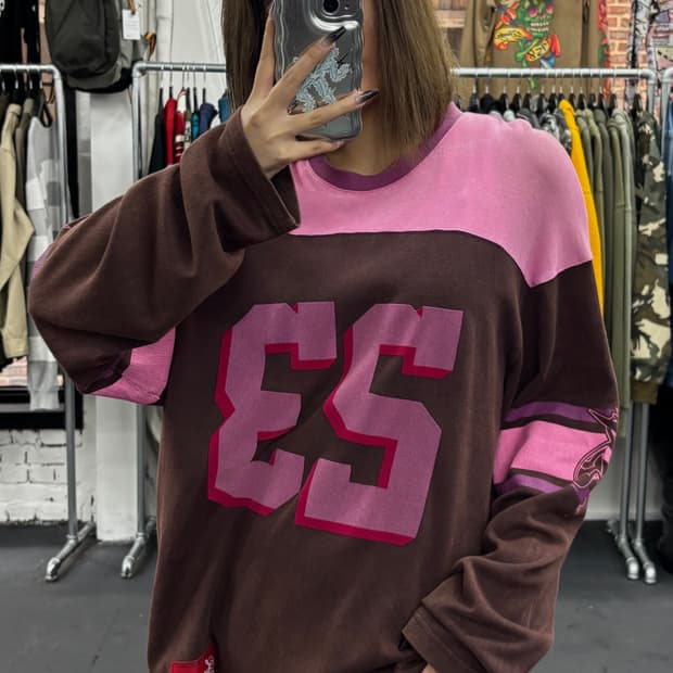슈프림 풋볼 범블비 롱슬리브