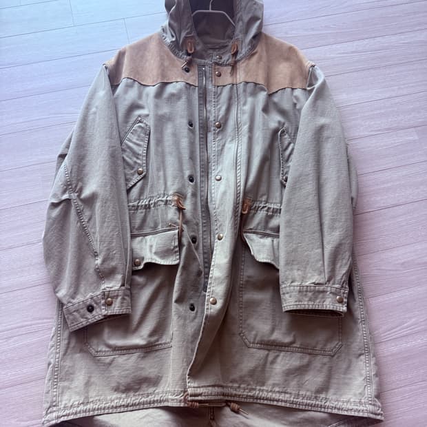 rrl 더블알엘 모즈코트 개파카 xl 명작