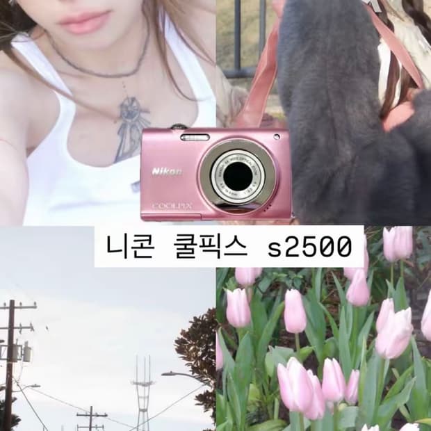 니콘 쿨픽스 nikon coolpix S2500 디지털 카메라 디카