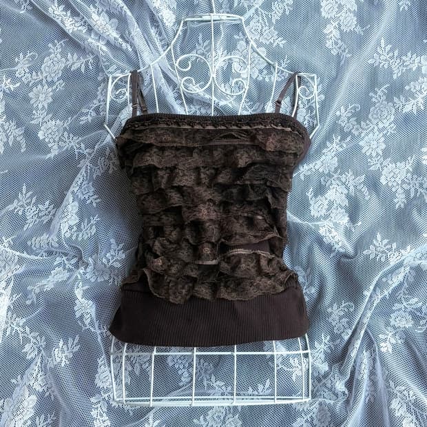 Fairy Brown lace top