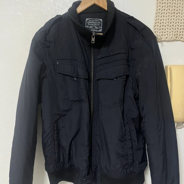 black button jumper