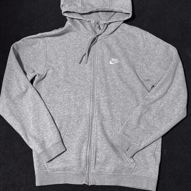 나이키 자수 로고 후드집업