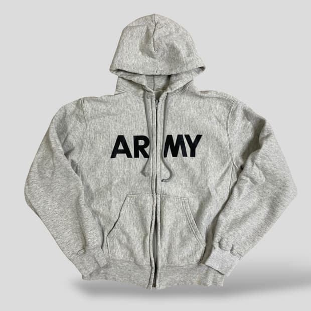 (L)미군 ARMY 스웨트 후드집업