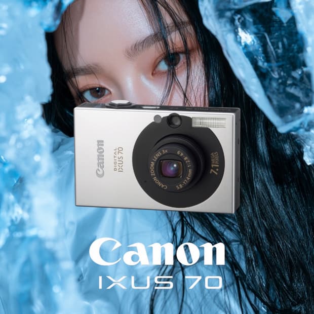 A급)캐논 익서스 70 CANON IXUS 70 빈티지 디지털카메라 디카