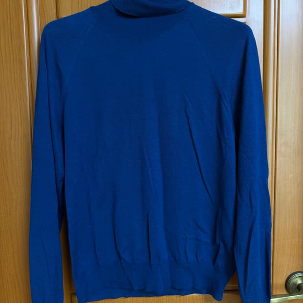 질 샌더 터틀넥 니트