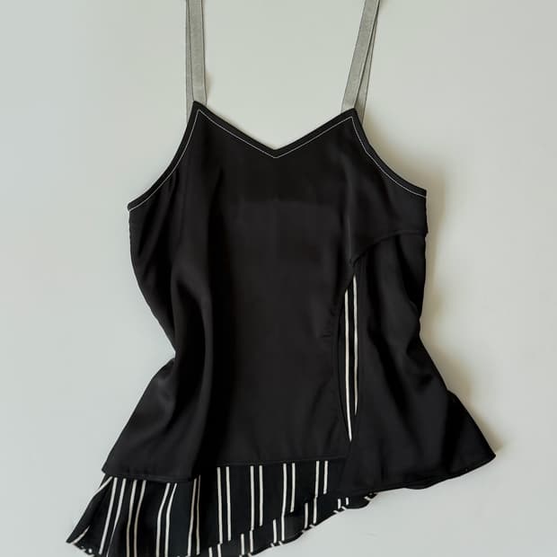 Layered Strap Sleeveless