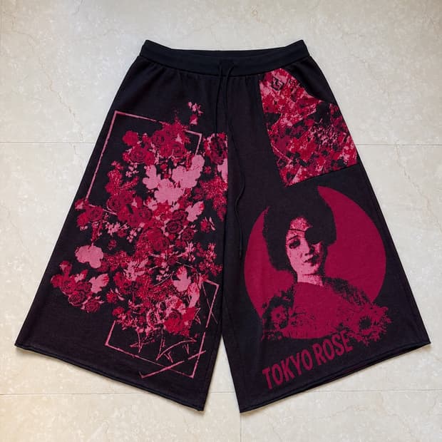 YOHJI YAMAMOTO S'yte Tokyo rose pants