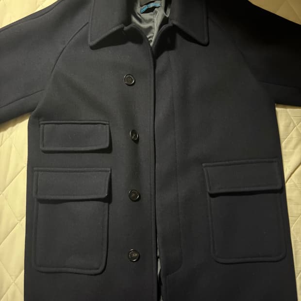 애프터프레이 투어리스트 발마칸 코트 네이비 M