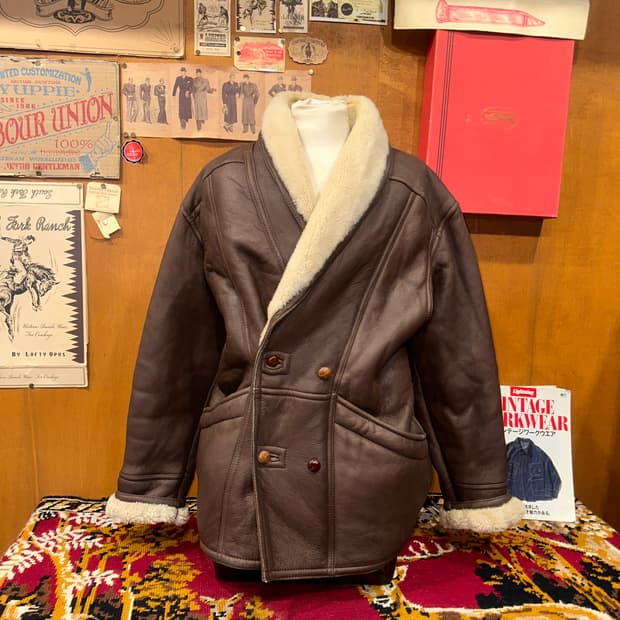 ( 2XL ) 양가죽무스탕 이테리무스탕 레더자켓 양가죽자켓