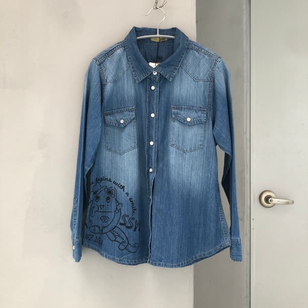 vintage denim shirt