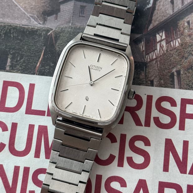 Citizen 시티즌 쿼츠 TV 케이스 CQ